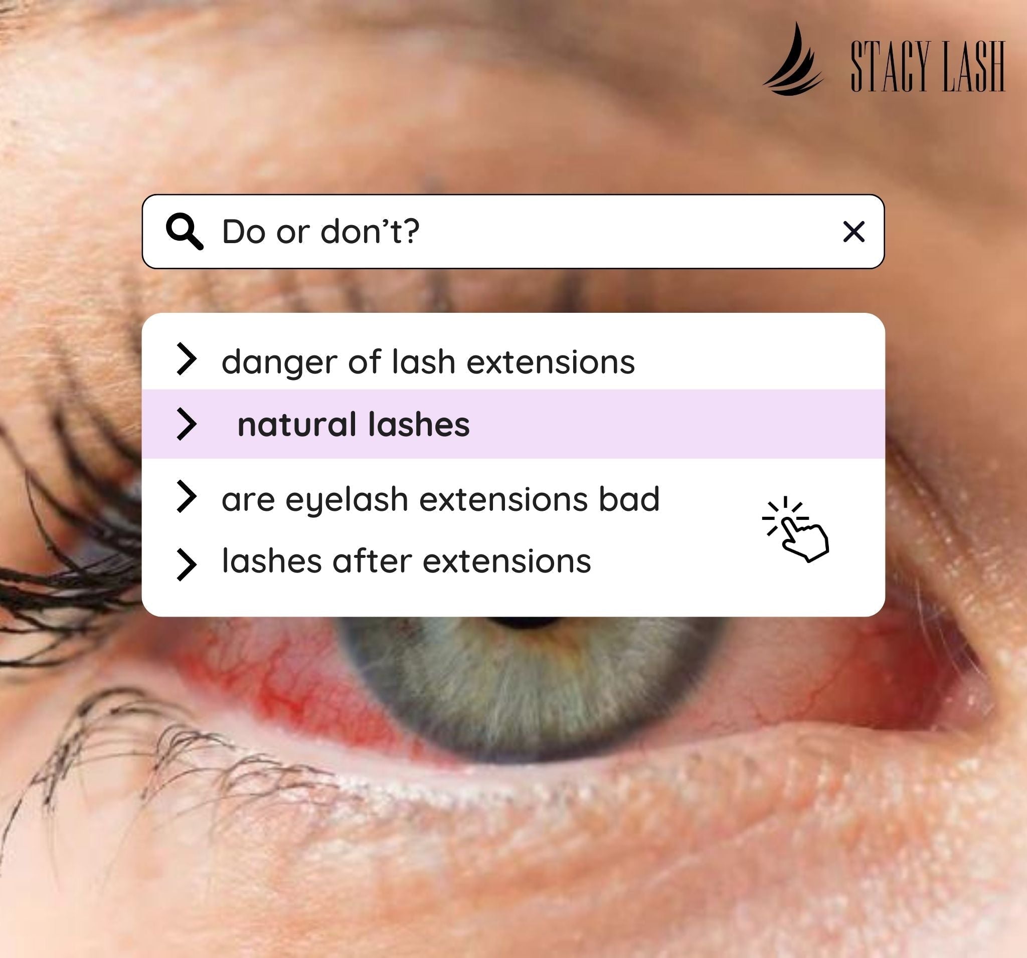Do lash extensions damage your lashes - Stacy Lash