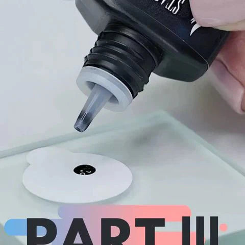 Making lash glue drop