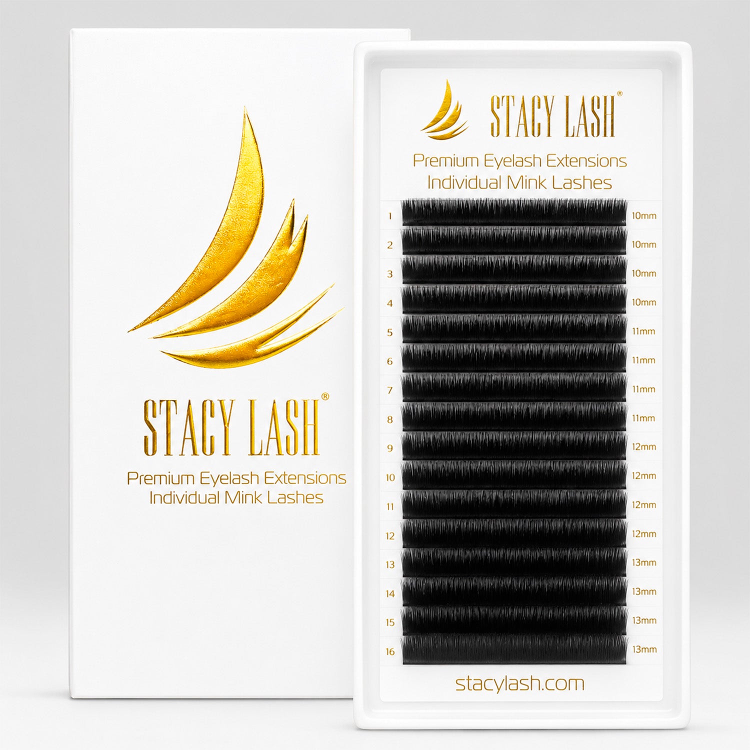 Individual lashes by Stacy Lash - C Curl