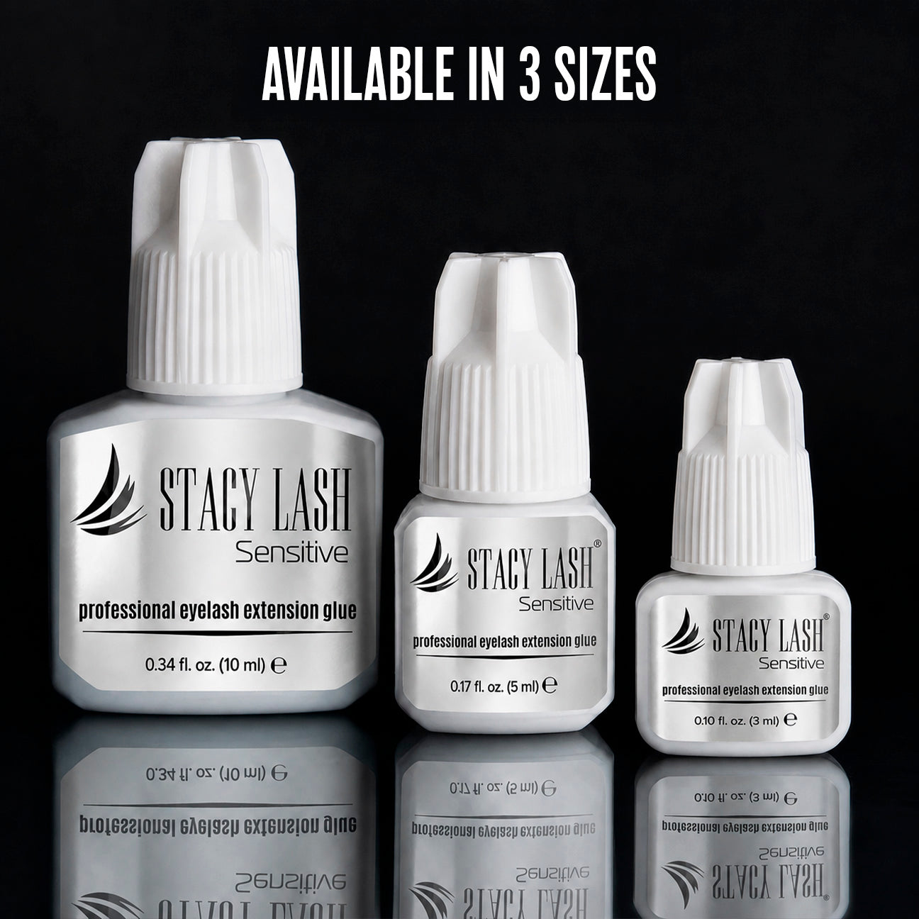 Stacy Lash Sensitive Eyelash Extension Glue - 3ml