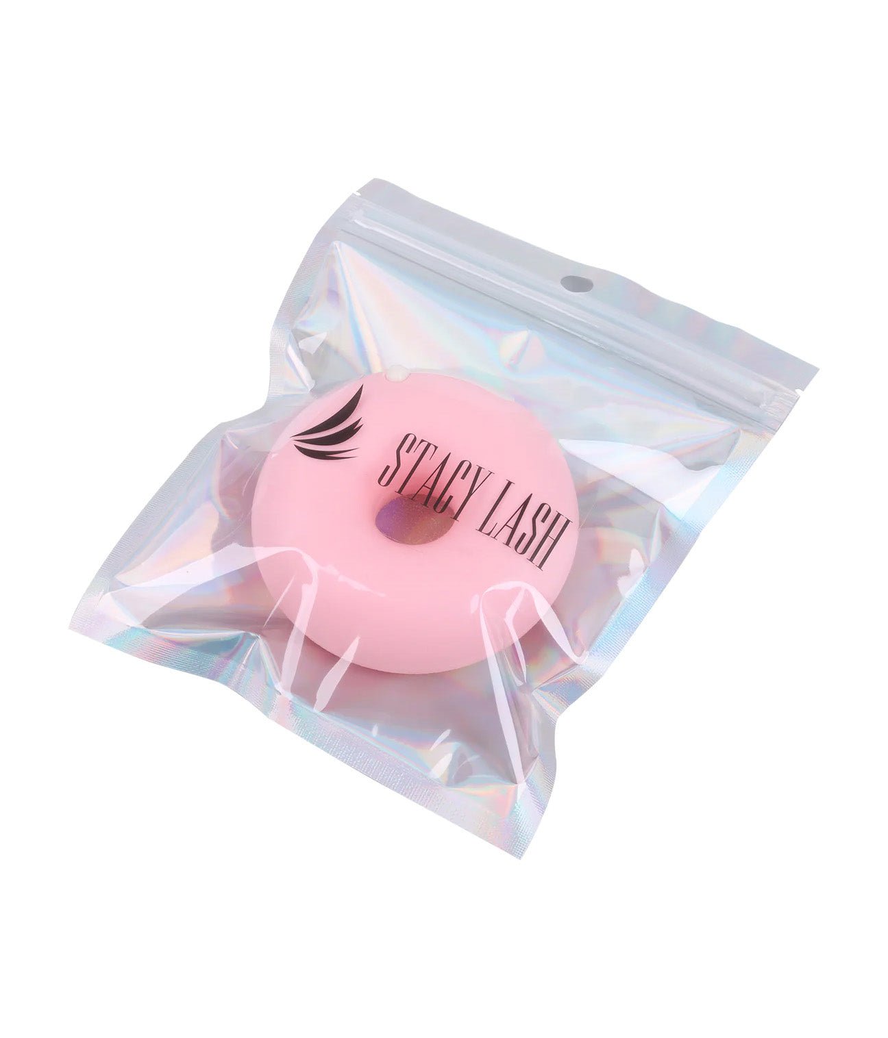 Dispenser for eyelash extensions tape - Pink Doughnut