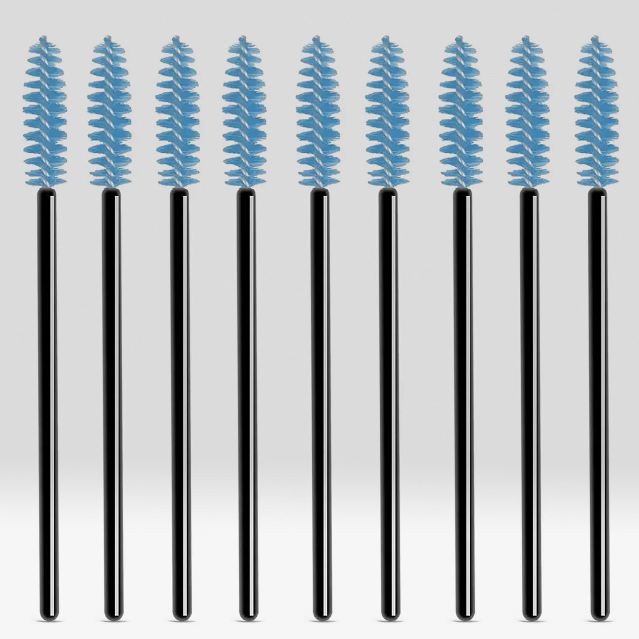 Disposable Mascara Brush (100pcs) - Blue