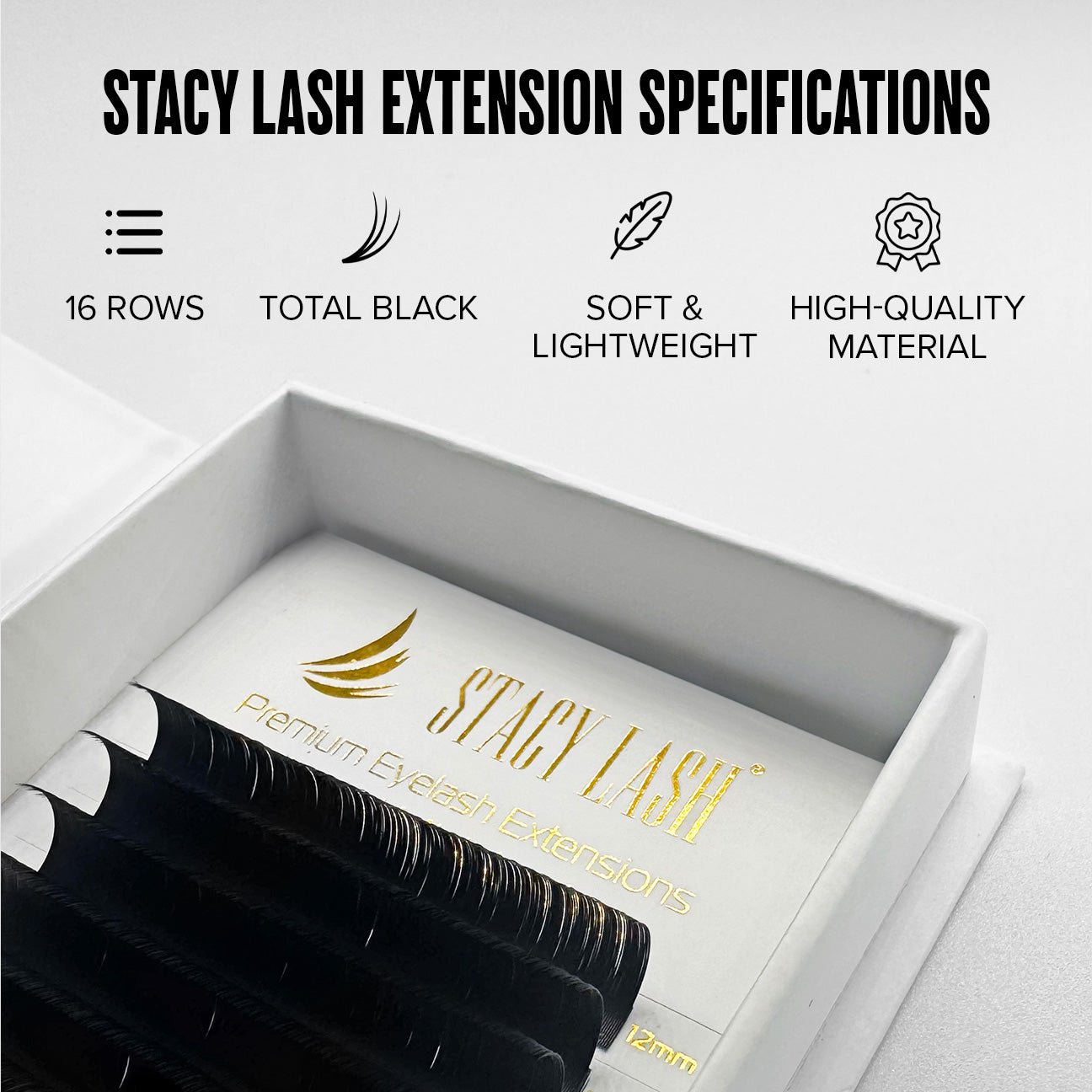 Easy Fan Lash Extensions J Curl - 0.03