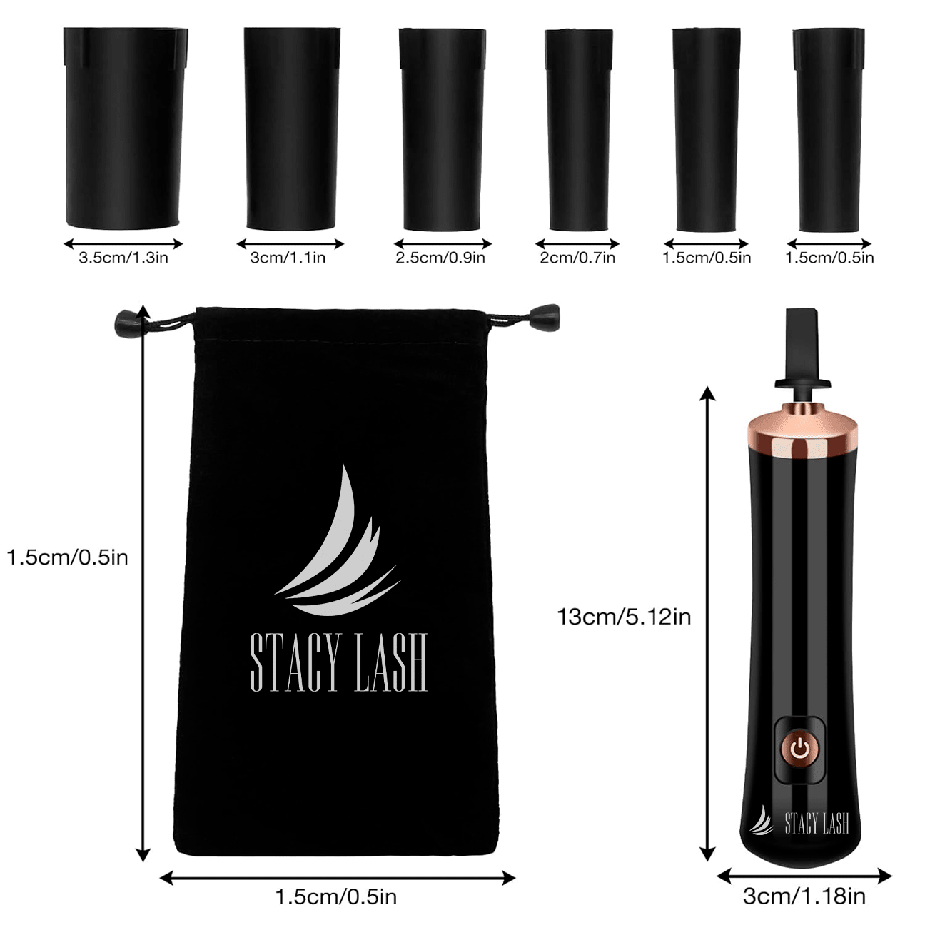Eyelash Glue Shaker by Stacy Lash -
