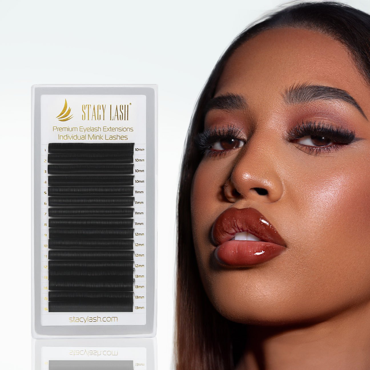 Individual lashes by Stacy Lash - J Curl - 0.03