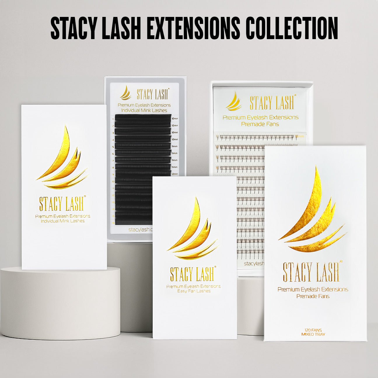 Individual lashes by Stacy Lash - J Curl - 0.03