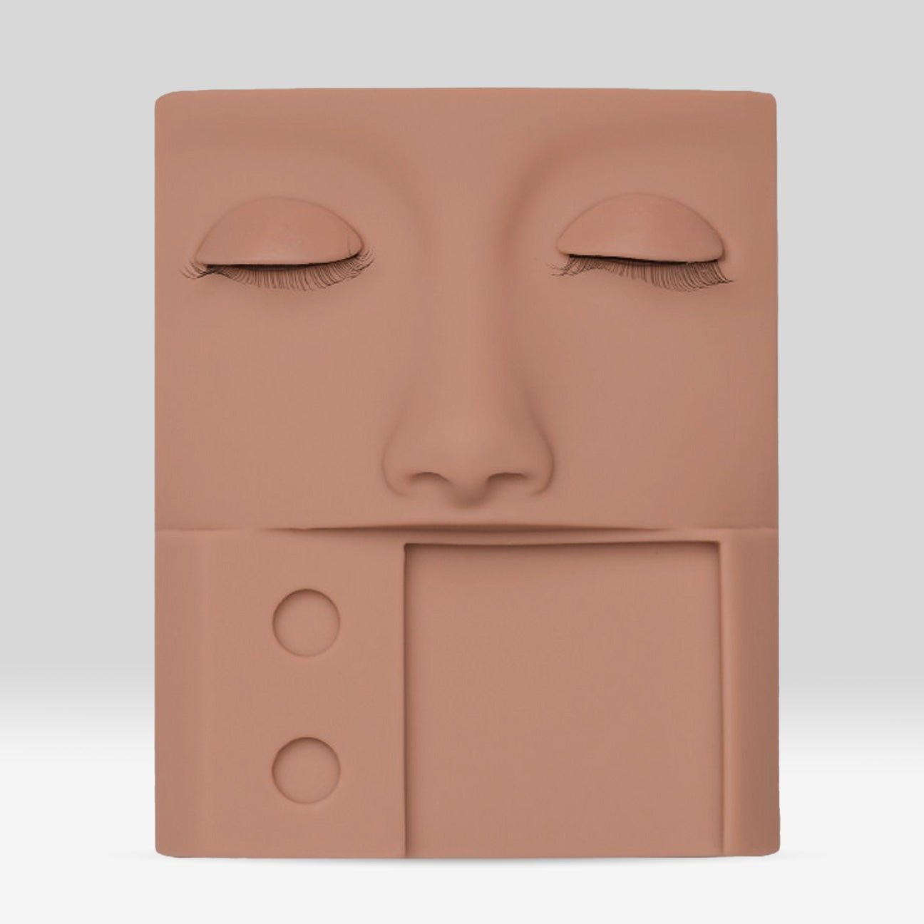 Moveable Eyes Practice Face for Eyelash Extensions - Tone 2 (lighter)