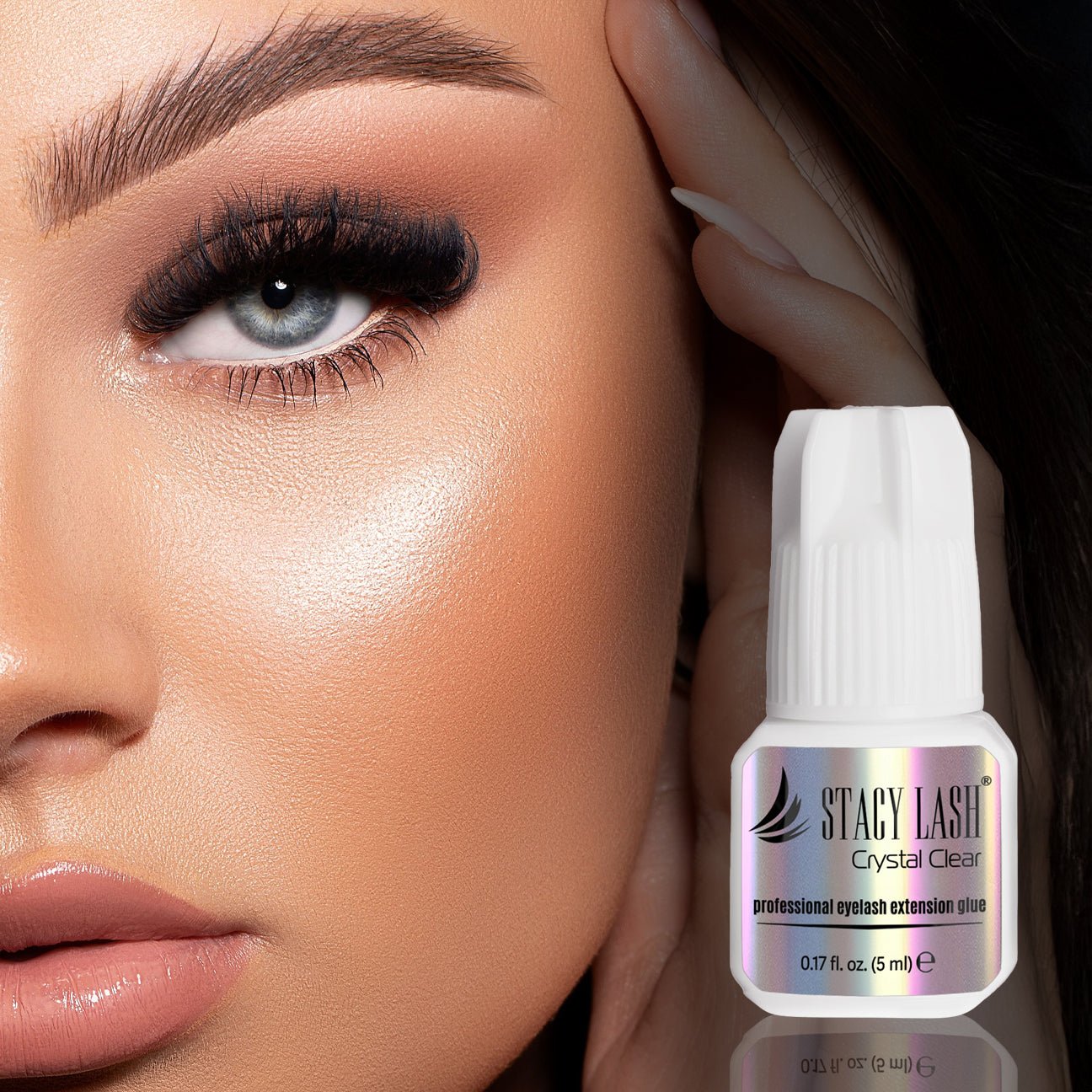 Stacy Lash Crystal Clear Eyelash Extension Glue - 5ml -