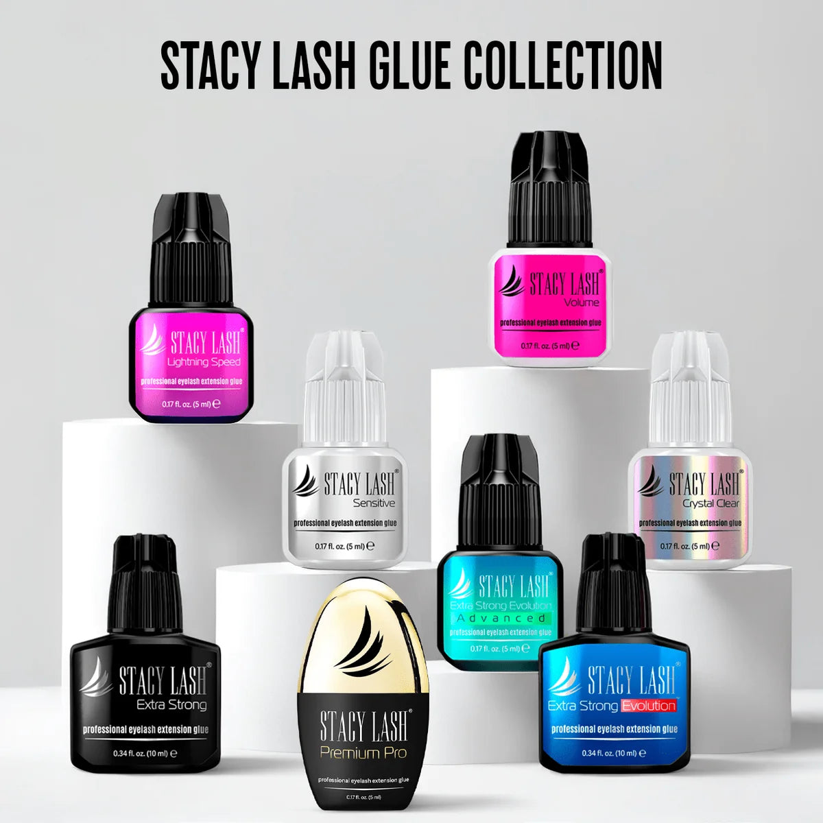 Stacy Lash Lightning Speed Eyelash Extension Glue - 3ml