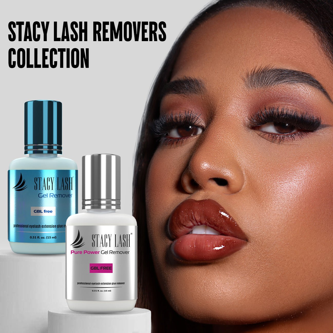 Stacy Lash Gel Remover for Eyelash Extension Glue - 15ml -