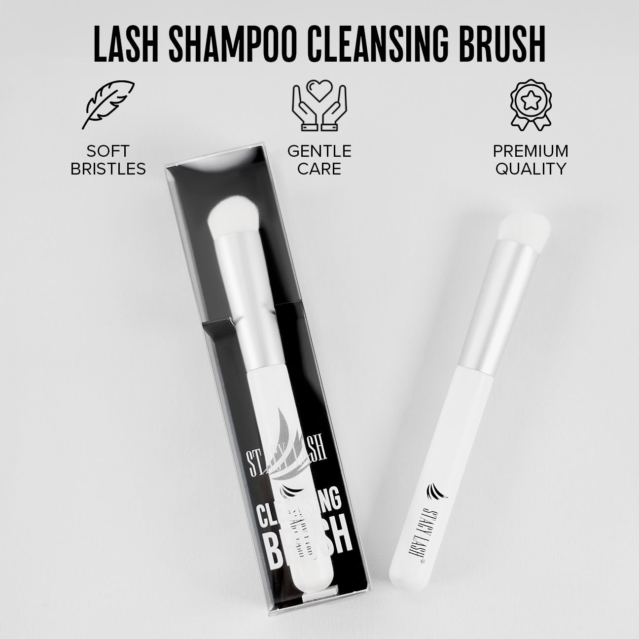 Stacy Lash Shampoo Brush / Eyelash cleansing Brush -