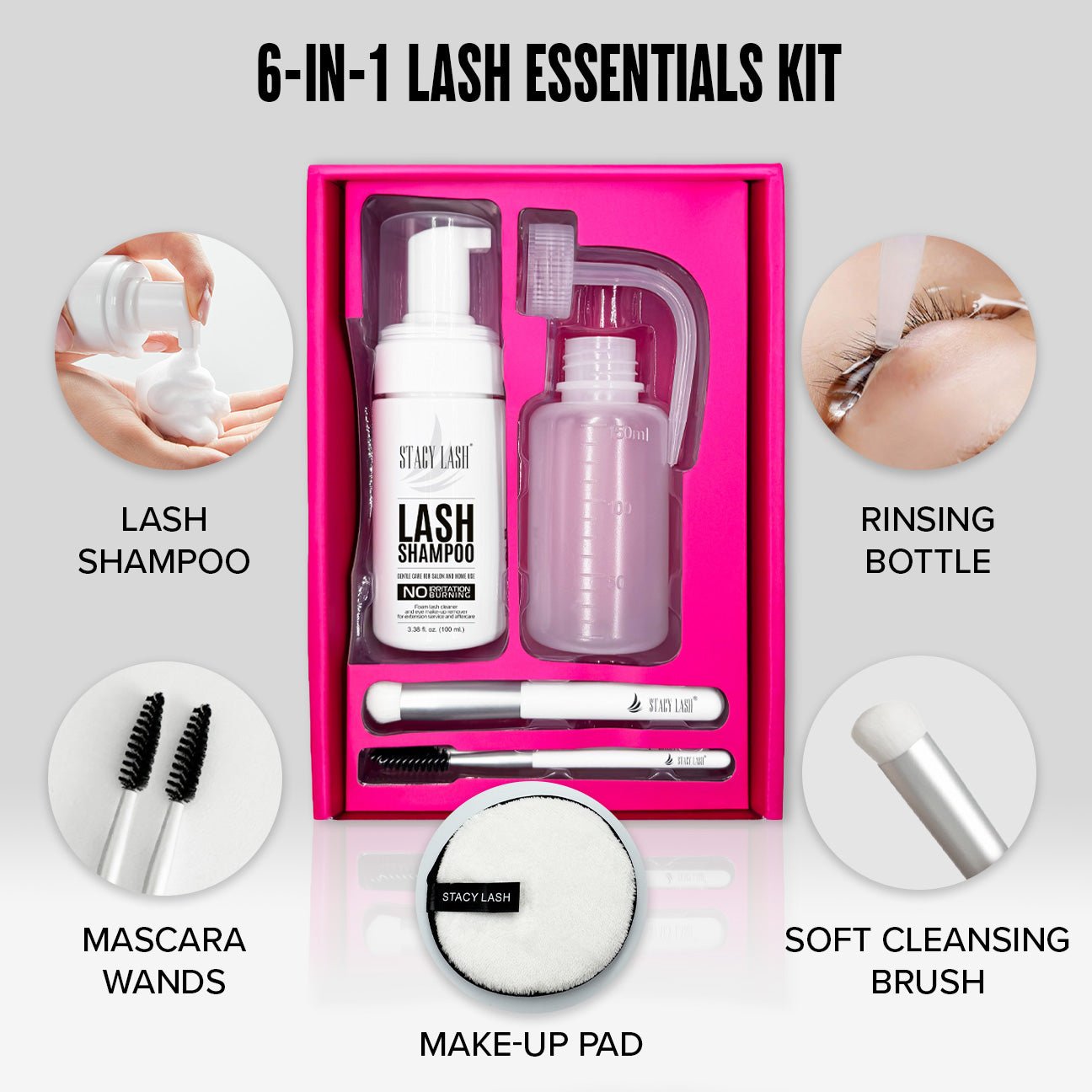 STACY LASH Shampoo Kit 100ml -