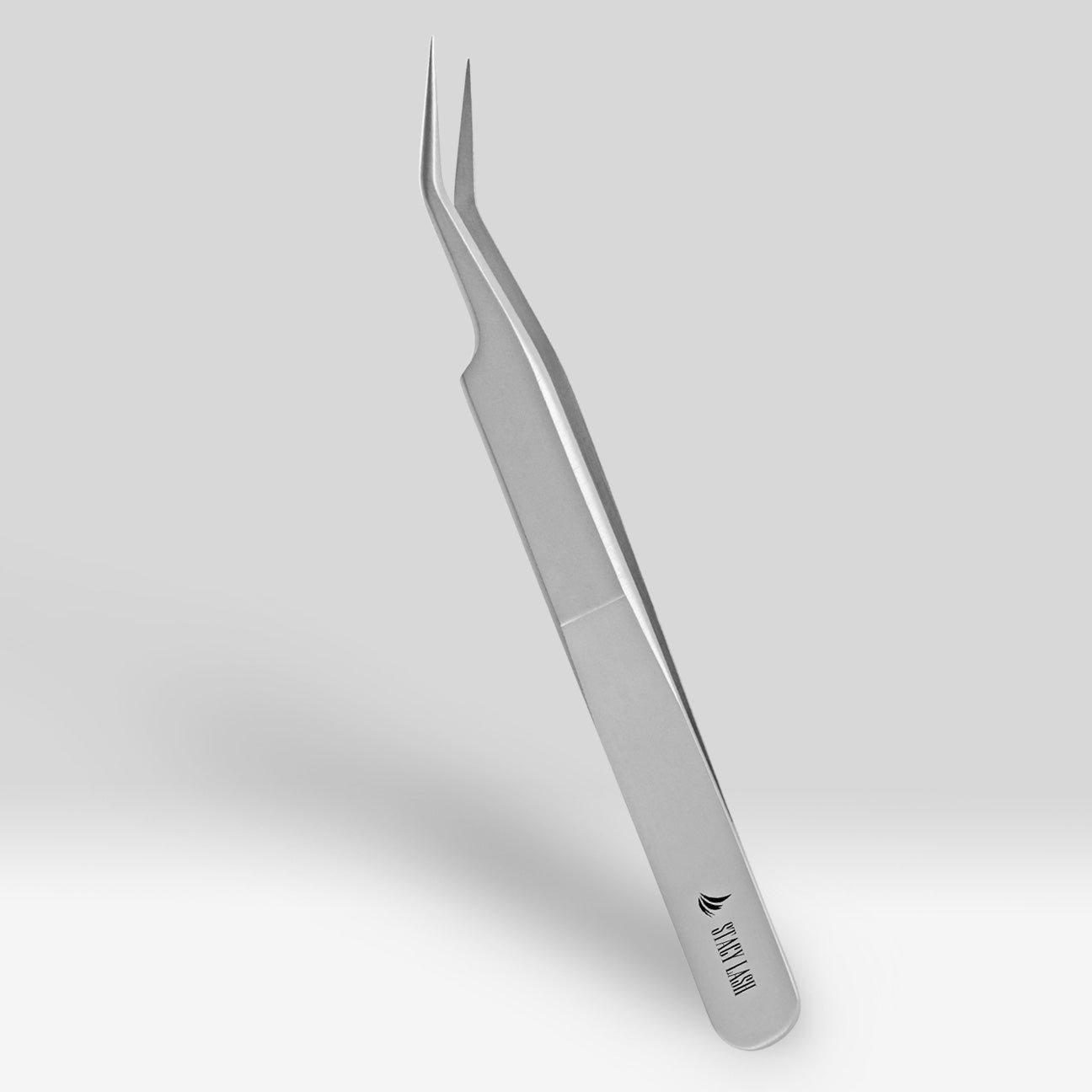 Stacy Lash STL - 7 S - Shaped Eyelash Extension Tweezers for Isolation & Placing -