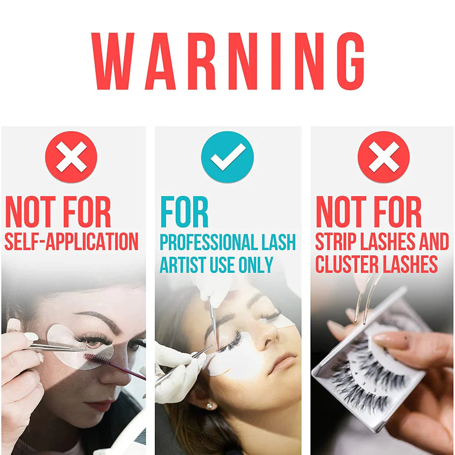 Stacy Lash Bundle: Advanced Eyelash Extension Glue 5ml & Pure Power Gel Remover 15ml photo 6