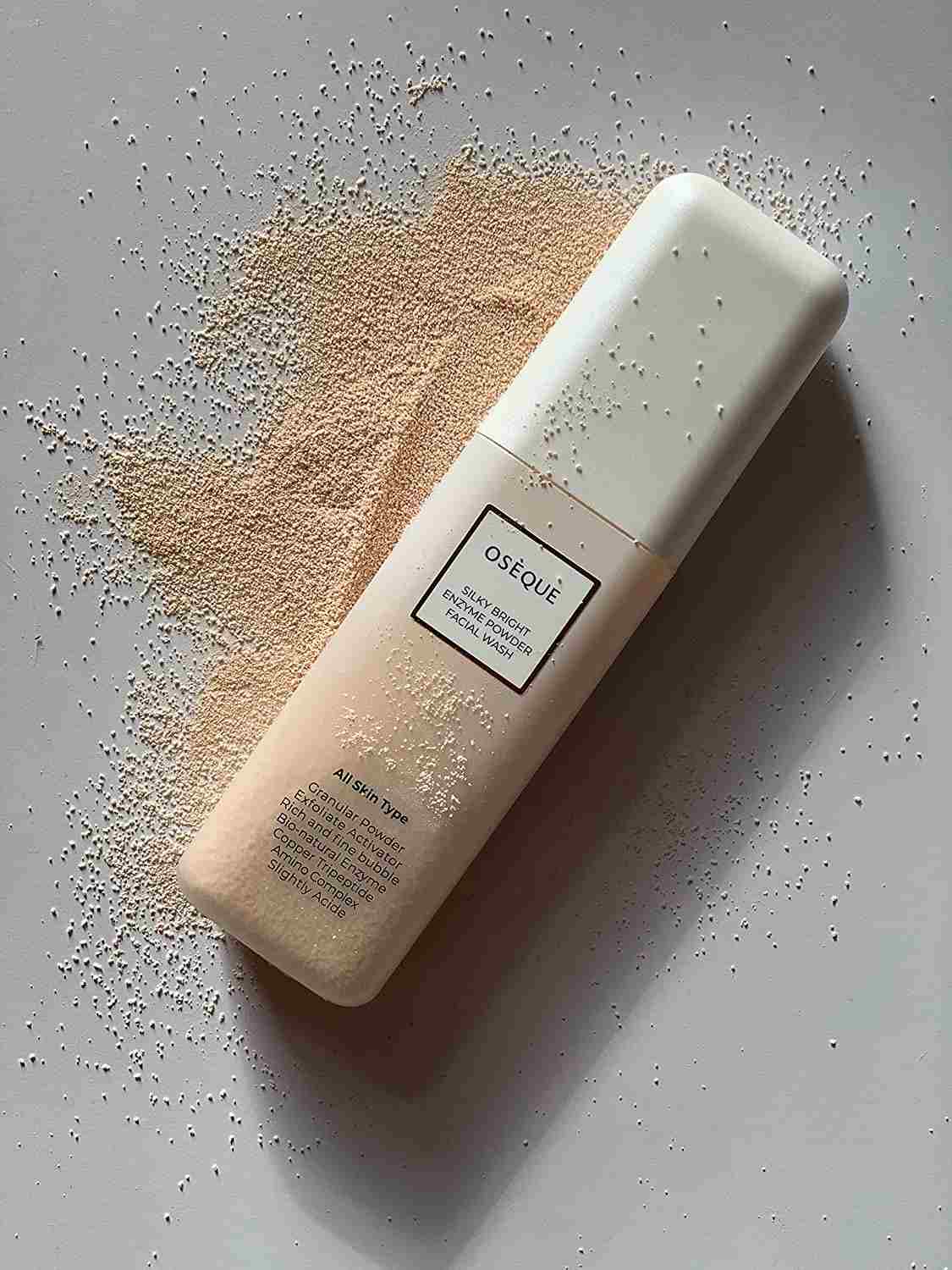Oseque Silky Bright Enzyme Powder Facial Wash (50g) photo 9