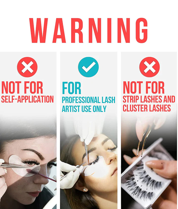 Stacy Lash Bundle: Sensitive Eyelash Extension Glue 5 ml & Lash Shampoo 100ml photo 6