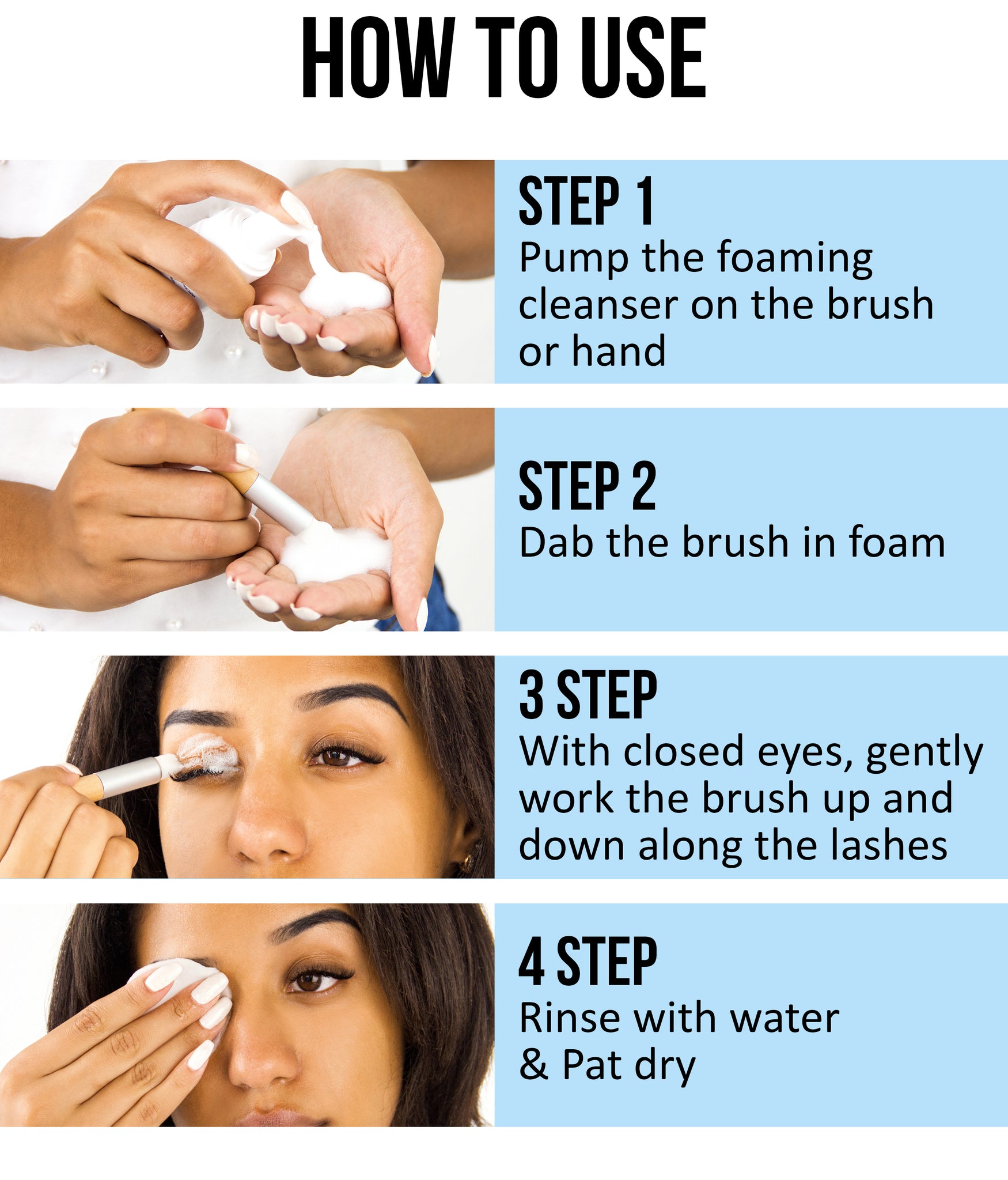 Stacy Lash Bundle: Eyelash Extension Shampoo 1 US Gal & 100 Pairs Set Under Eye Gel Pads photo 13