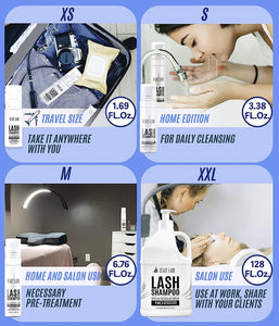 Stacy Lash Bundle: Advanced Eyelash Extension Glue 5ml & Lash Shampoo 100ml photo 6