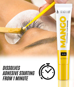 Stacy Lash Cream Remover for Eyelash Extension Glue - Mango - 15g photo 4