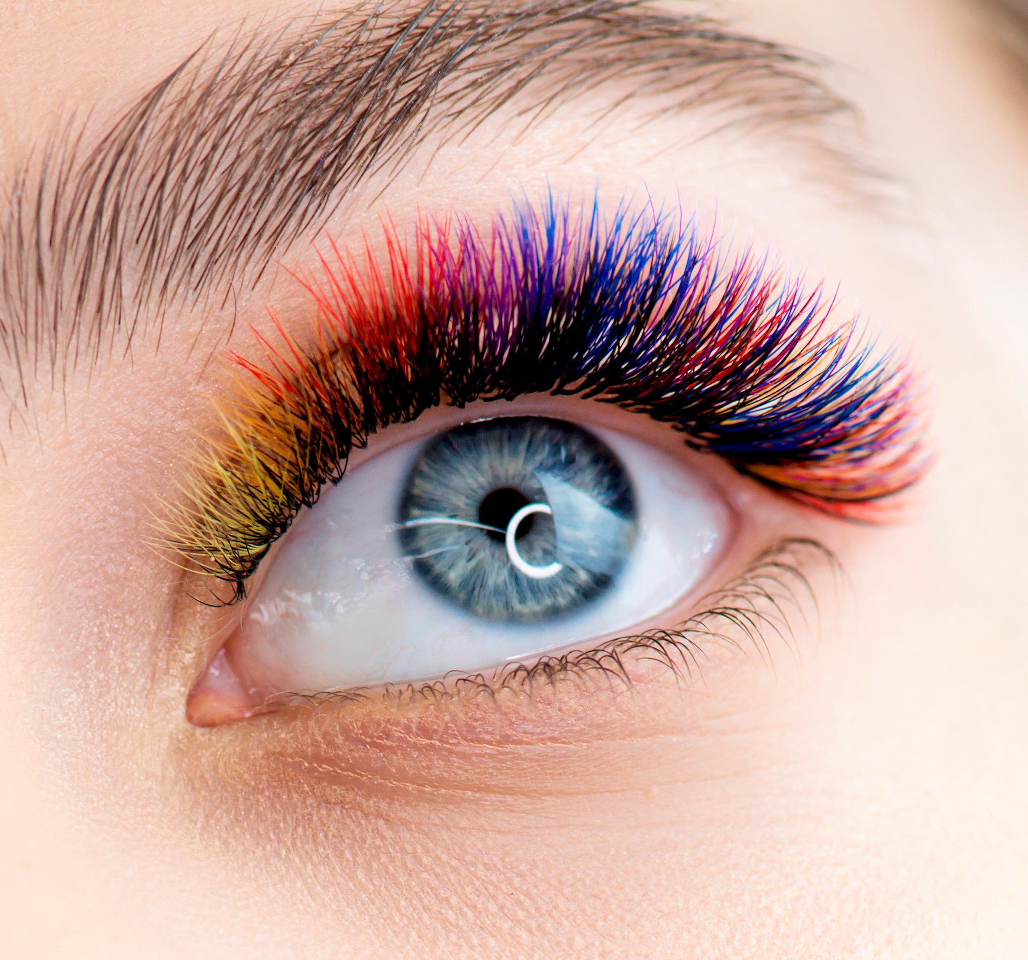 Colored Eyelash Extensions