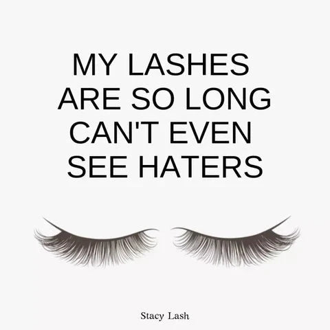 Eyelash Extensions vs Fake Lashes - Stacy Lash
