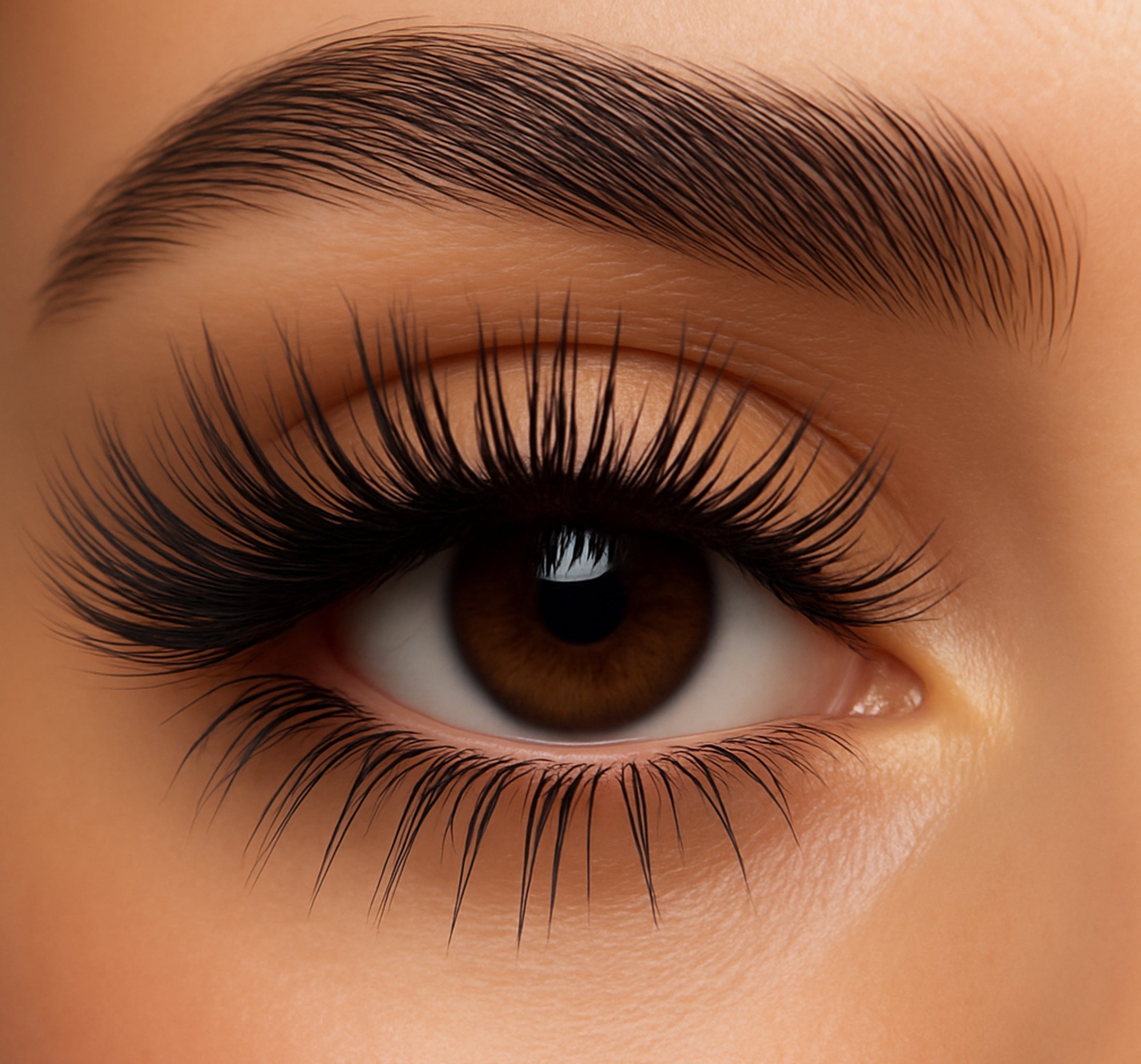 an eye with kim k lash styling