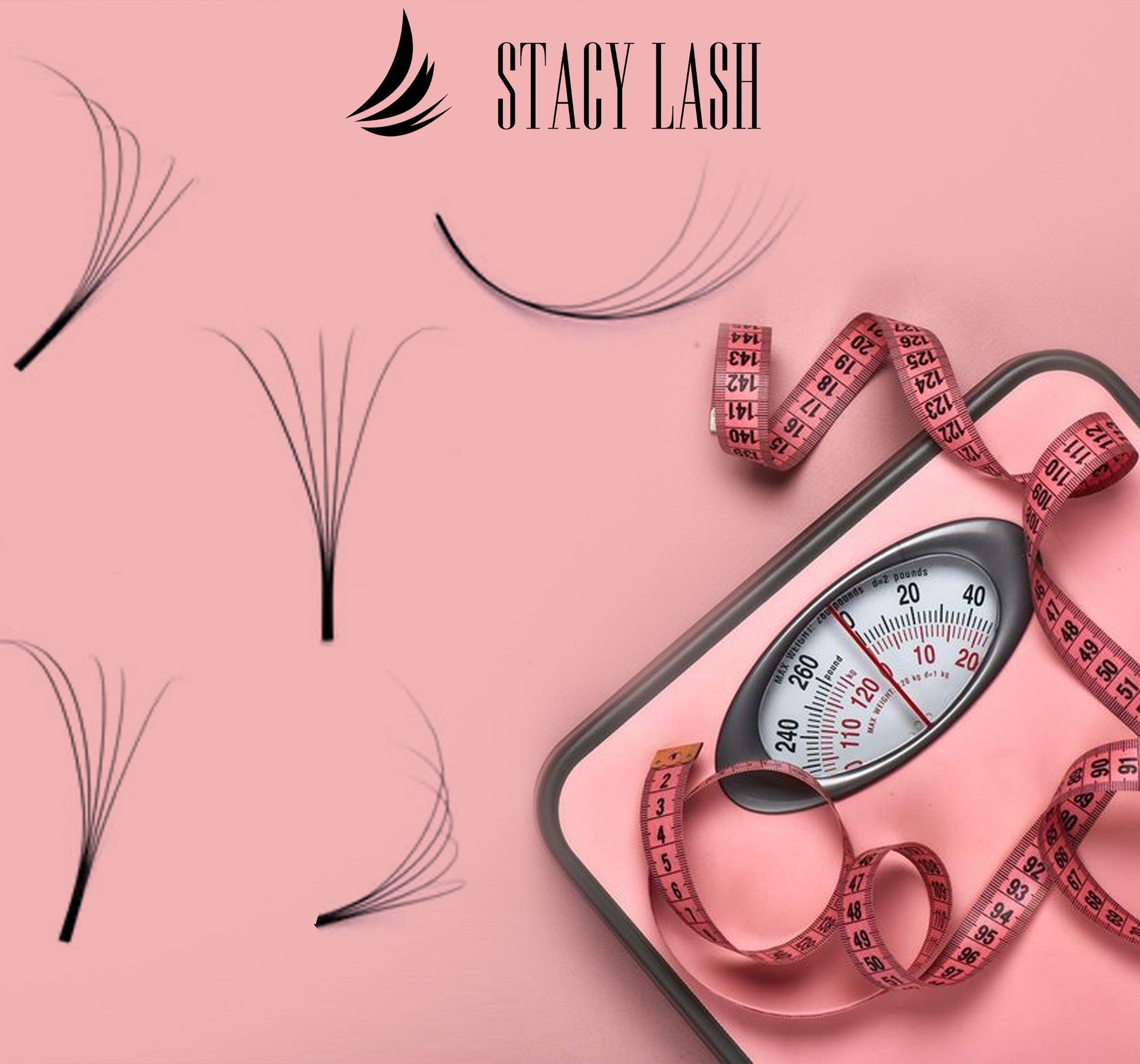 Lash Extension Sizes: A Guide to Calculating Volume Lash Size and Weight - Stacy Lash