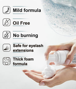 Stacy Lash Bundle: Lash Shampoo 200ml & Cream Remover - Rose photo 4