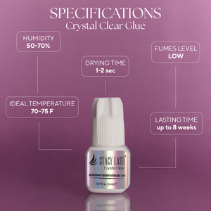 Pegamento para Extensiones de Pestañas Stacy Lash Crystal Clear - 5ml photo 2