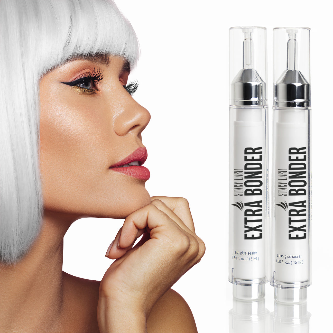 Stacy Lash Extra Adhesivo para Extensiones de Pestañas 0.50 fl. oz. / 15ml photo 7