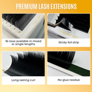 Individual lashes by Stacy Lash - DD Curl photo 2