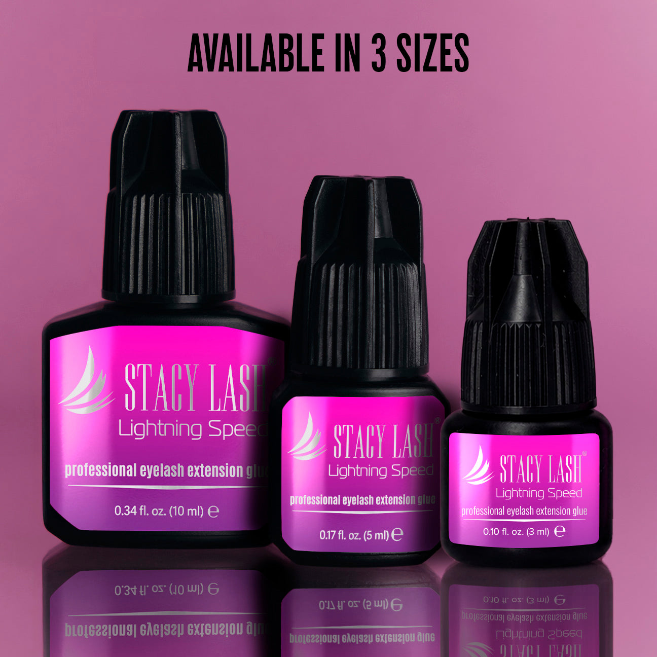 Stacy Lash Lightning Speed Eyelash Extension Glue - 3ml