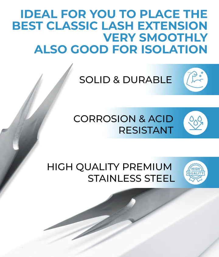 Stacy Lash Bundle: Evolution 5ml & STL4 & STL6 Lash Extension Tweezers photo 3