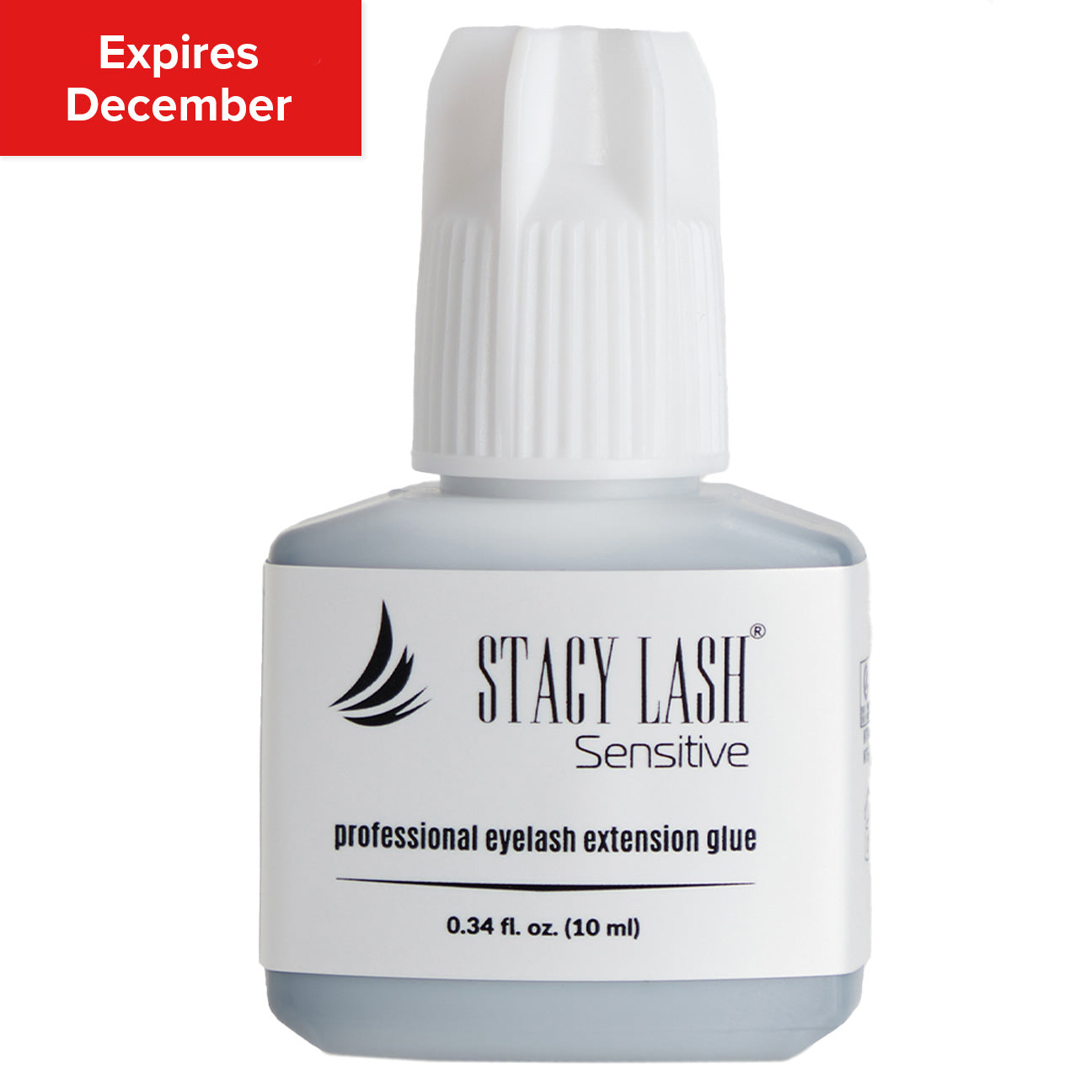 Stacy Lash Sensitive Eyelash Extension Glue - 10ml (Product Expires in December)