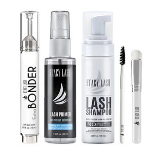 Stacy Lash Bundle: Extra Bonder / 15ml & Primer 40ml & Lash Shampoo 100ml