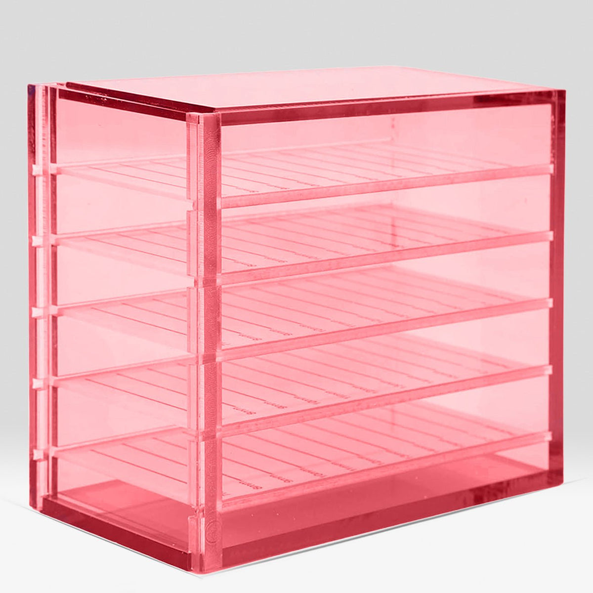 Acrylic Lash Storage Organizer Red