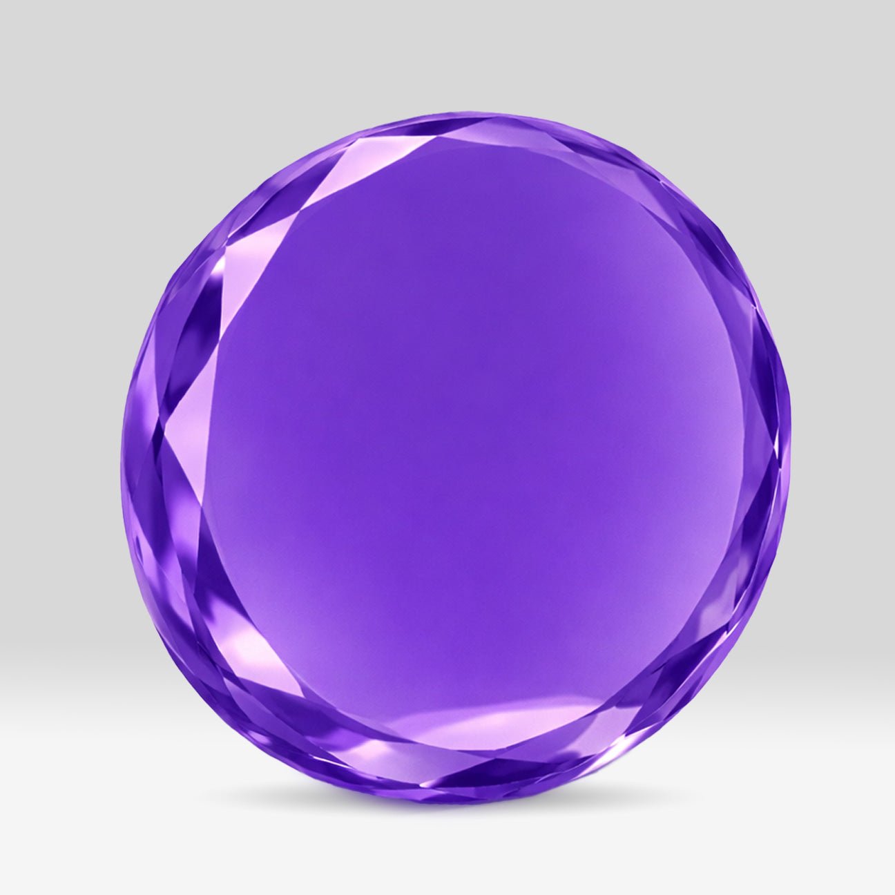 Color Crystal Gasket - Purple