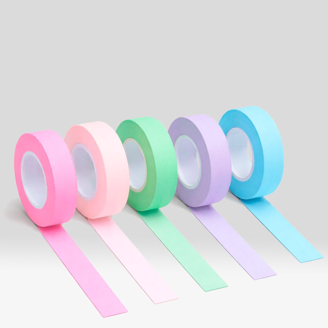 Colored Tape For Eyelash Extensions - 20 PCS - MIXED COLOR