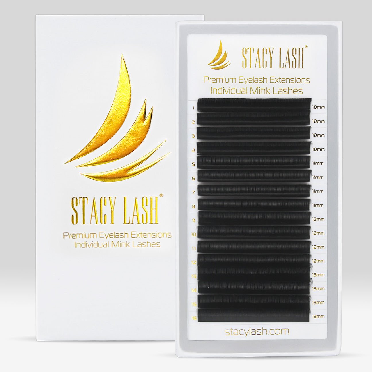 Individual lashes by Stacy Lash - J Curl - 0.03