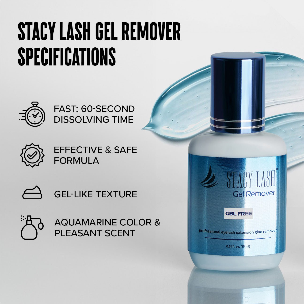 Lightning Speed 5ml & Remover - Gel_Aquamarine