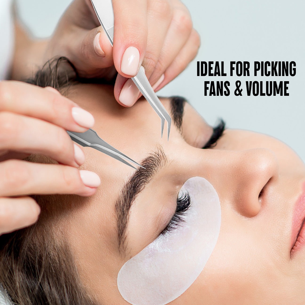 Stacy Lash Bundle: Evolution 5ml & STL - 12 Eyelash Extension Tweezers - 