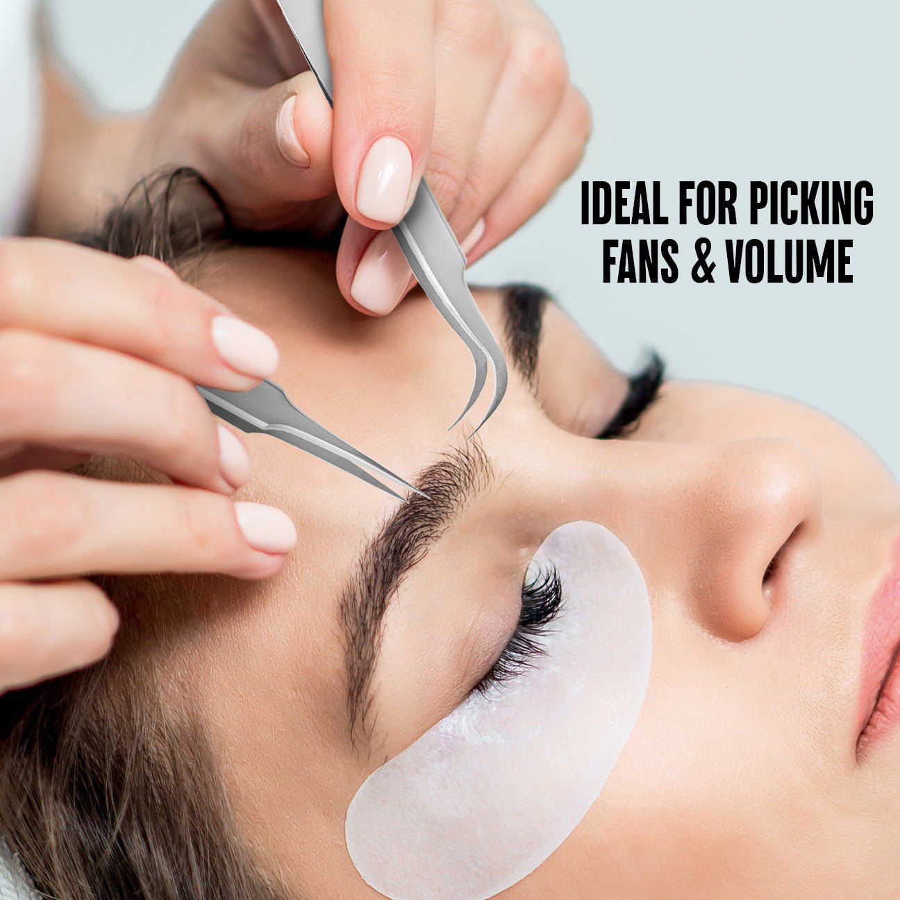 Stacy Lash Bundle: Evolution 5ml & STL - 8 Eyelash Extension Tweezers - 