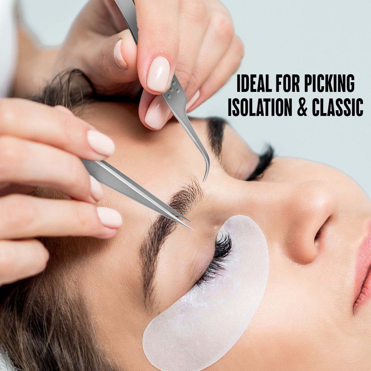 Stacy Lash Bundle: Evolution 5ml & STL2 & STL6 Lash Extension Tweezers - 