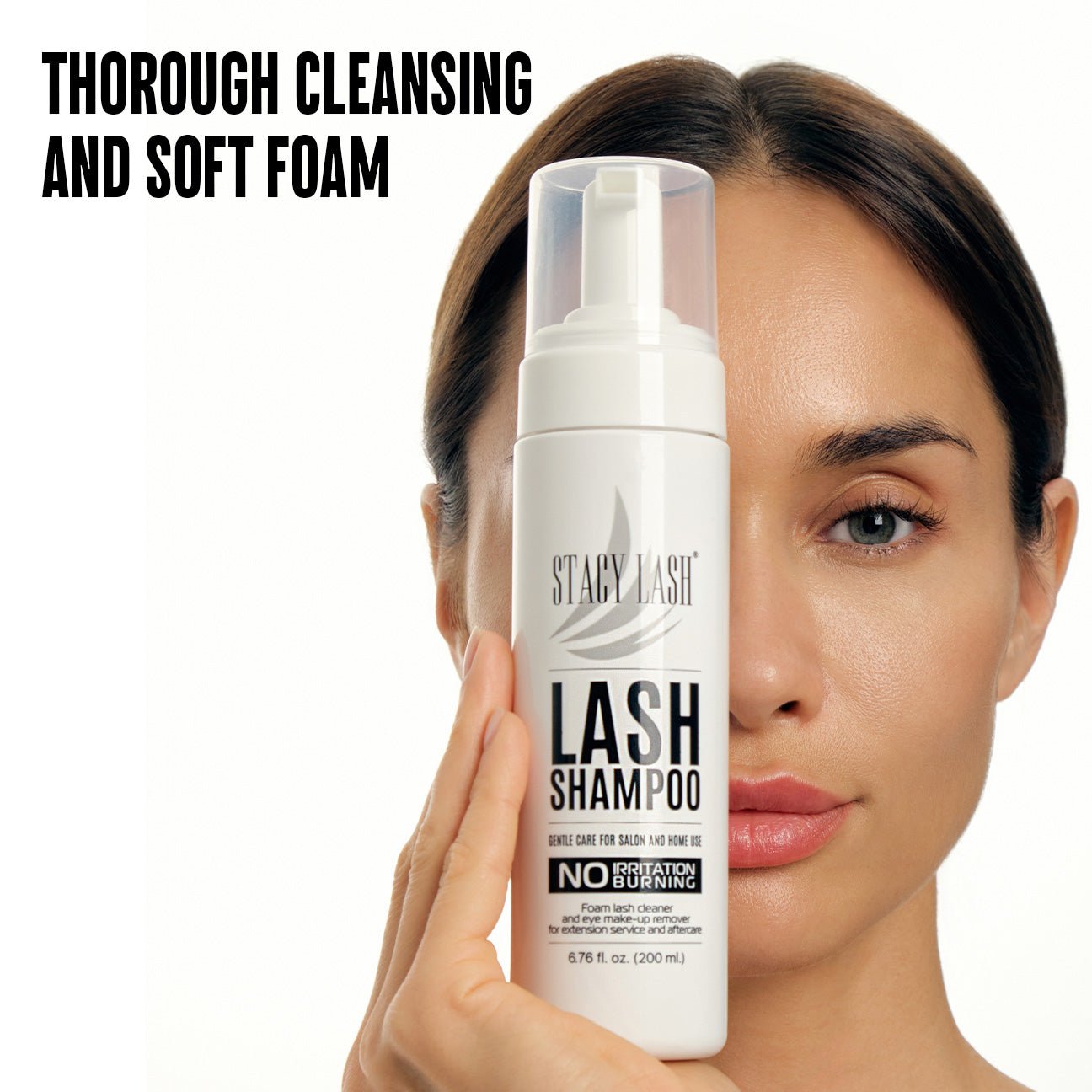 Stacy Lash Bundle: Primer 40ml & Gel Remover 15ml/0.51 fl.oz & Lash Shampoo 200ml / 6.76fl.oz - 