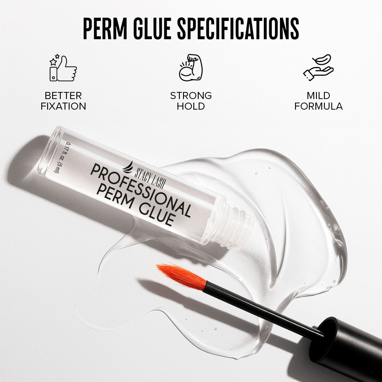 Stacy Lash Professional Perm Glue 0.17 fl. oz. / 5 ml - 