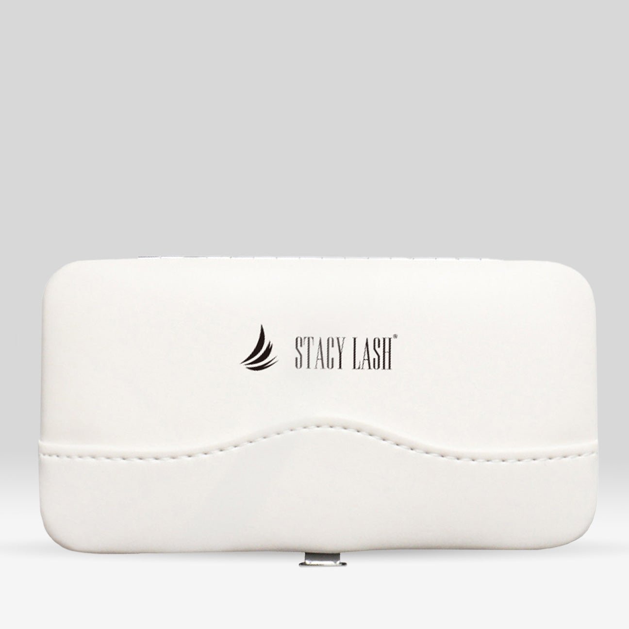 Stacy Lash PU Tweezer Storage Case - White