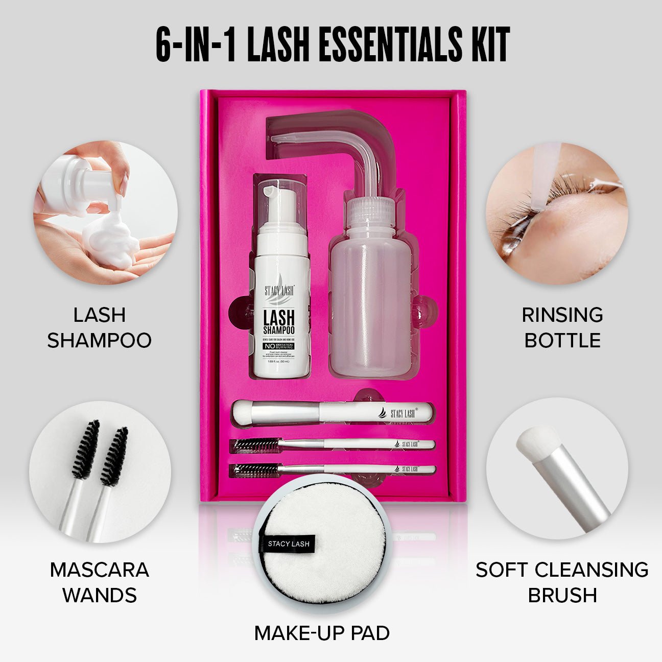 STACY LASH Shampoo Kit - 