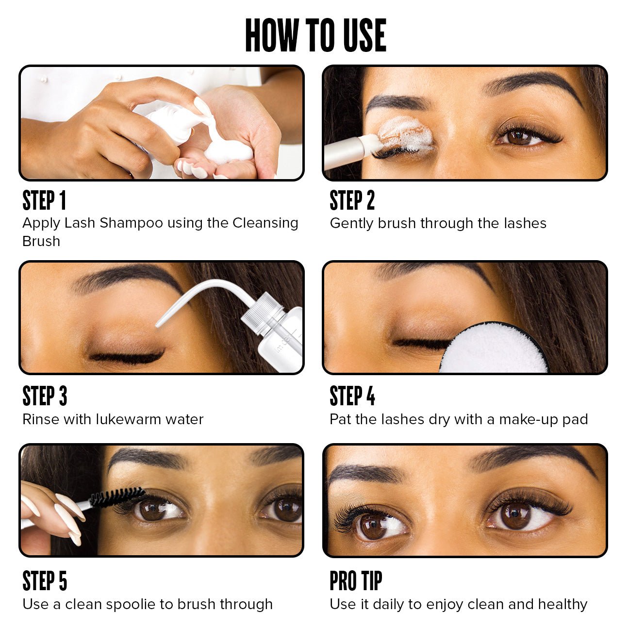 STACY LASH Shampoo Kit - 