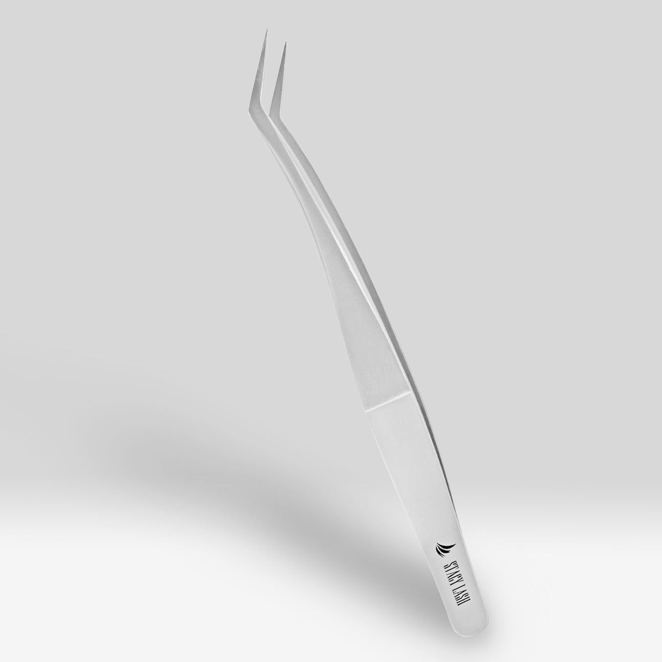 Stacy Lash STL - 11 Curved L - Shaped Multifunctional Tweezers for Eyelash Extensions - 