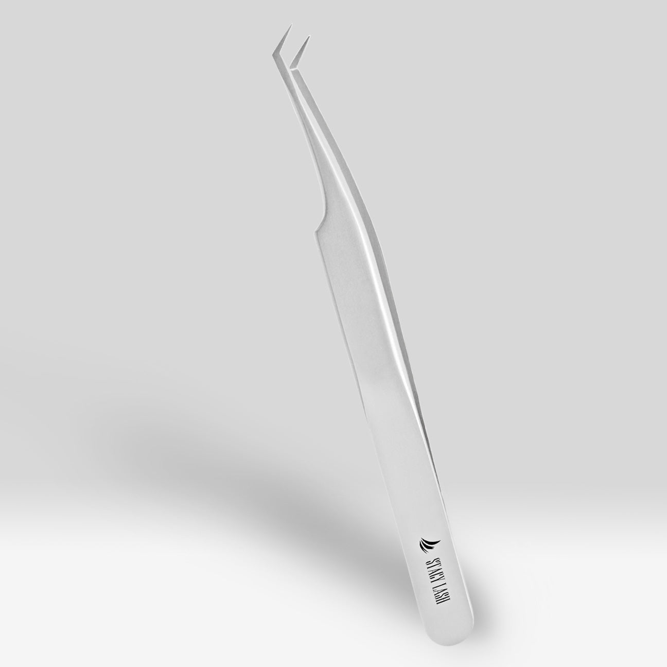 Stacy Lash STL - 13 Curved L - Shaped Multifunctional Tweezers for Eyelash Extensions - 